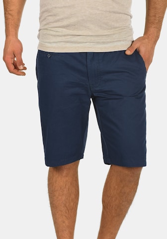 BLEND Regular Chino 'Sasuke' in Blauw: voorkant