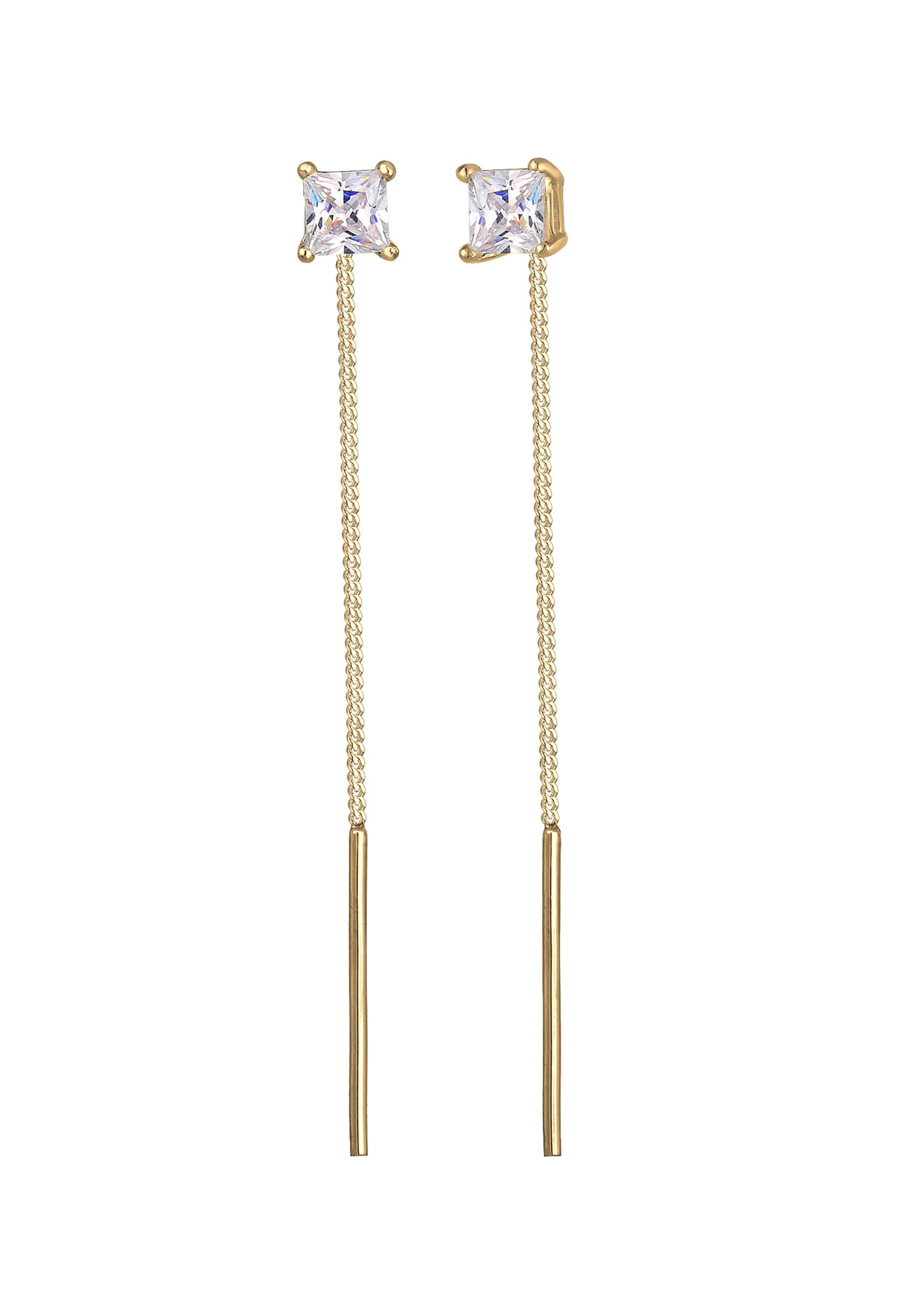 auksinė ELLI Auskarai: priekis