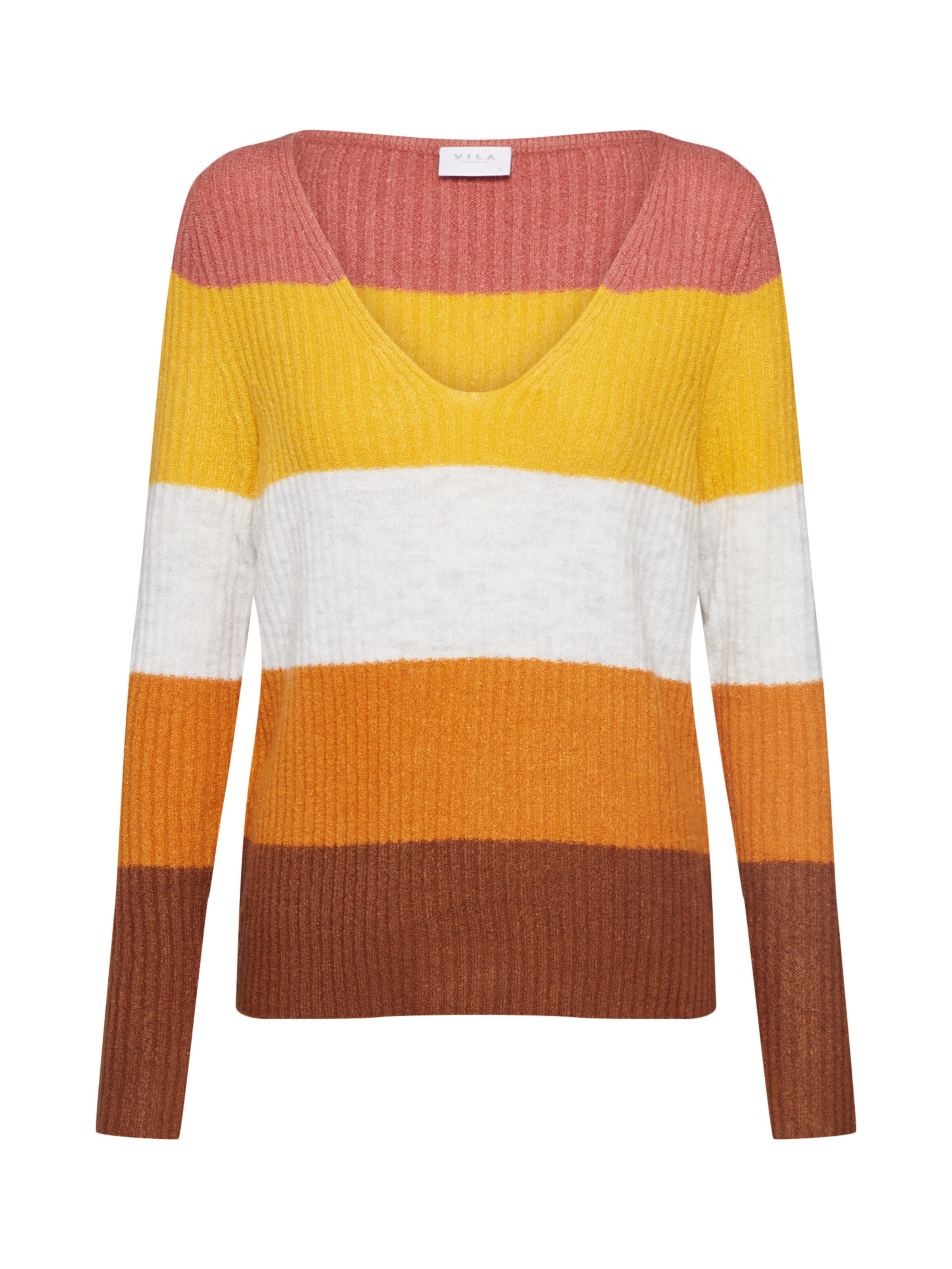 VILA - Trui 'KATAY' in de kleur Geel