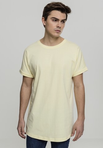 Urban Classics Shirt in Geel: voorkant