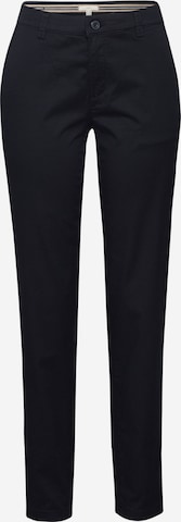 ESPRIT Regular Chino in Zwart: voorkant