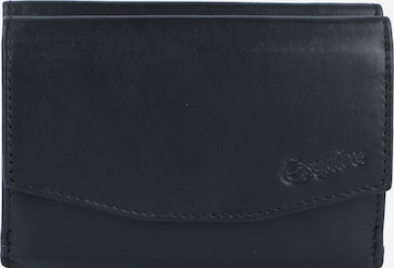 Esquire Wallet 'New Silk' in Black: front