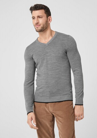 s.Oliver Pullover in Grau: predná strana