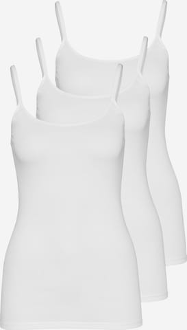 TRIUMPH Topp 'Katia Basics Shirt 01 3P' i vit: framsida