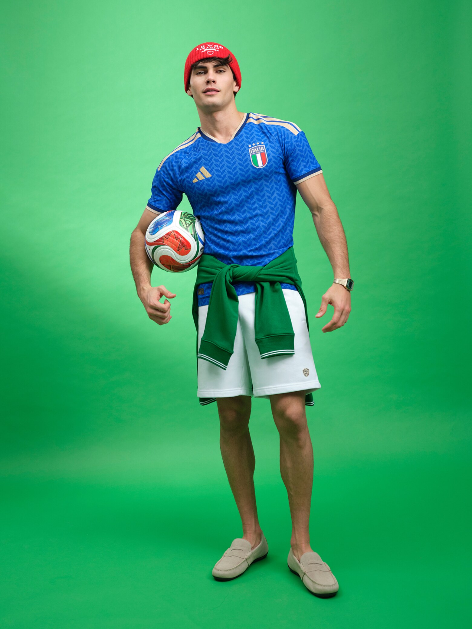 Diego Alvarez - Italy Home Jersey Look