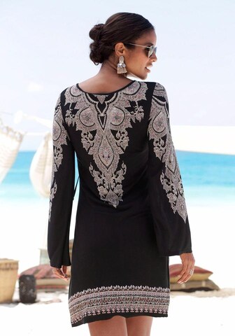 LASCANA Beach Dress in Black