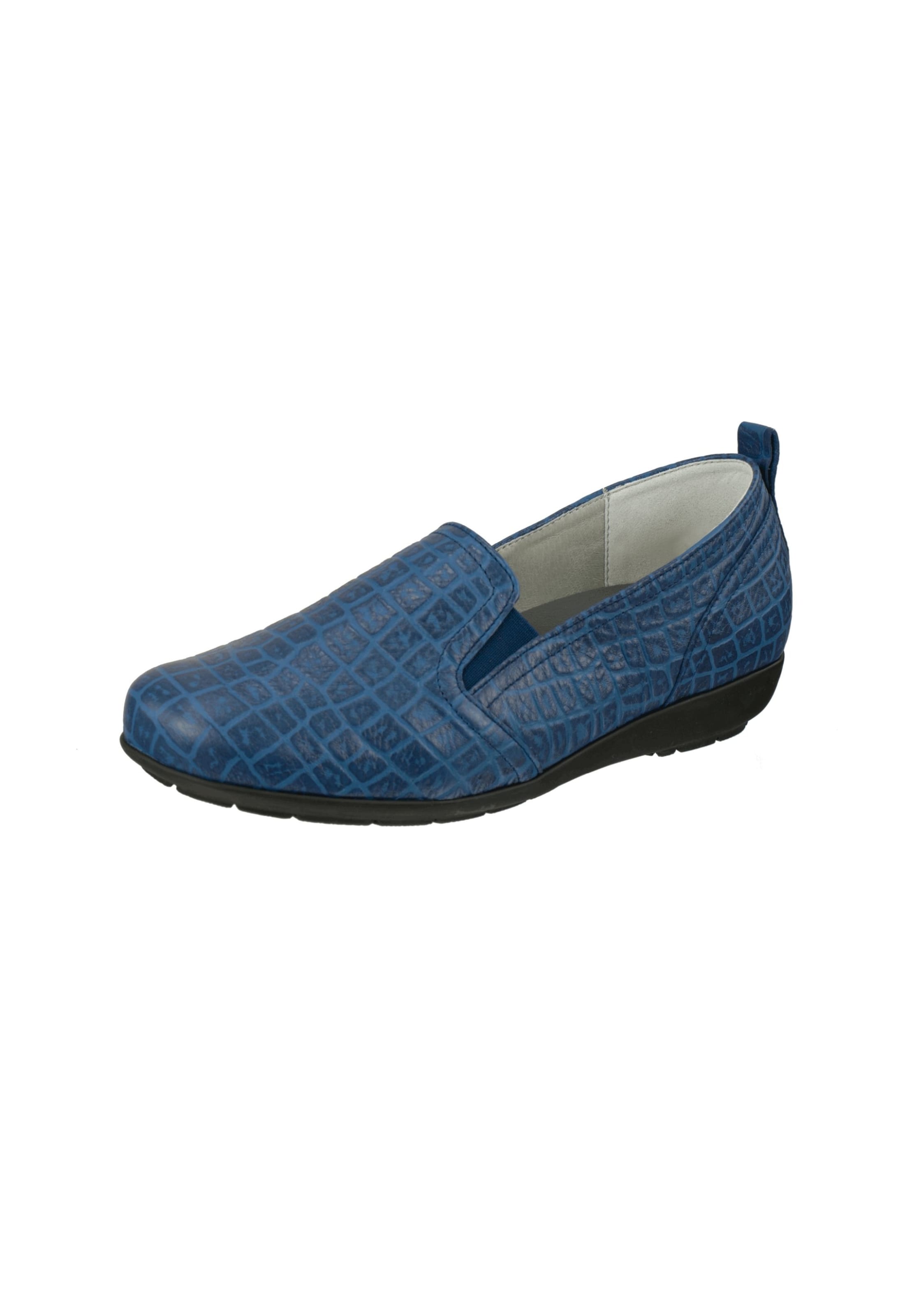 Natural Feet Slip-on in Blue: front