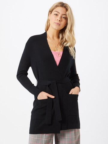 Filippa K Oversized Cardigan in Black: front