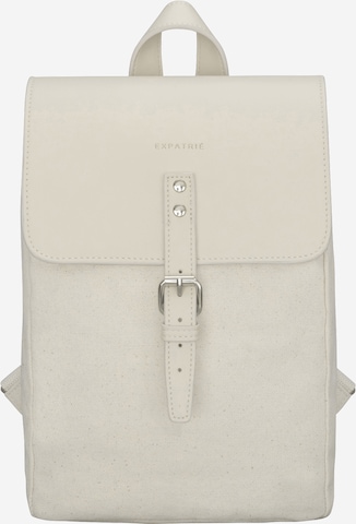 Expatrié Backpack 'Anna' in White: front