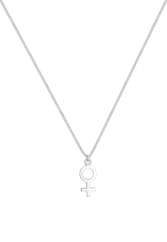 ELLI Halskette Venus-Symbol in Silber