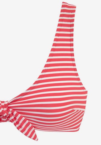 s.Oliver Trójkąt Bikini w kolorze czerwony