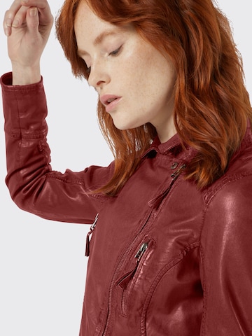 OAKWOOD Biker-Lederjacke in Rot