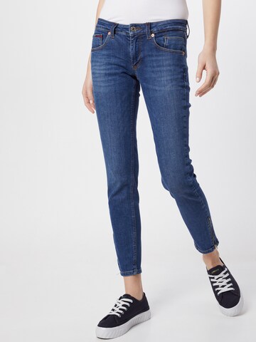 Tommy Jeans Skinny Jeans 'Scarlett' in Blauw: voorkant