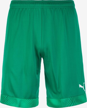 PUMA Workout Pants 'Cup' in Green: front