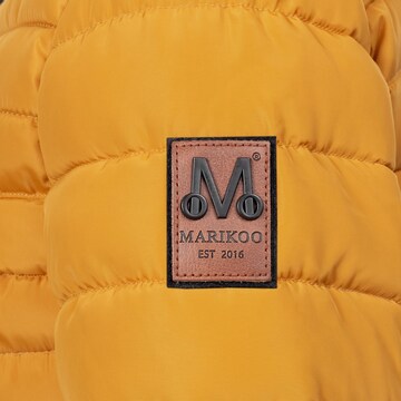 MARIKOO Winter Jacket 'Amber' in Yellow