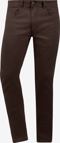 BLEND Regular Chino Pants 'Saturn' in Brown: front
