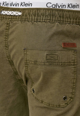 INDICODE JEANS Regular Pants 'Stoufville' in Green