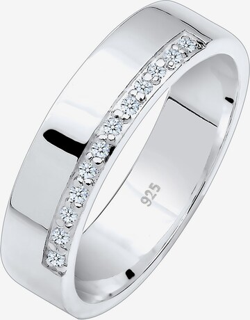 Bague ELLI PREMIUM en argent : devant