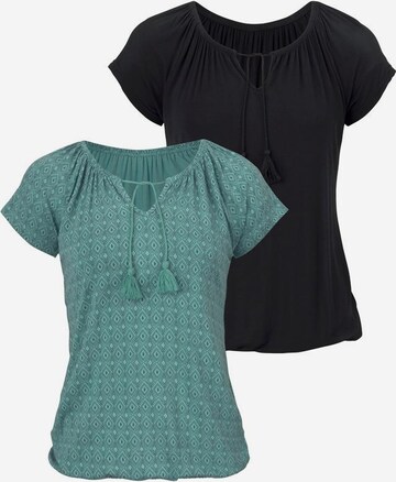 VIVANCE Shirt in Groen: voorkant