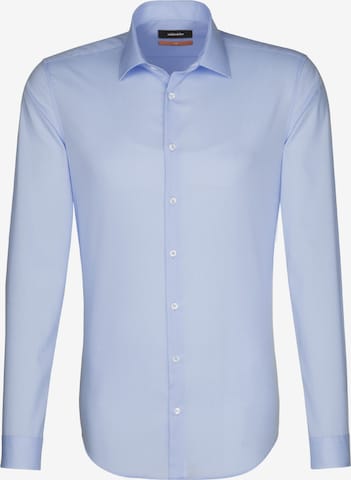 Chemise business 'Slim' SEIDENSTICKER en bleu : devant