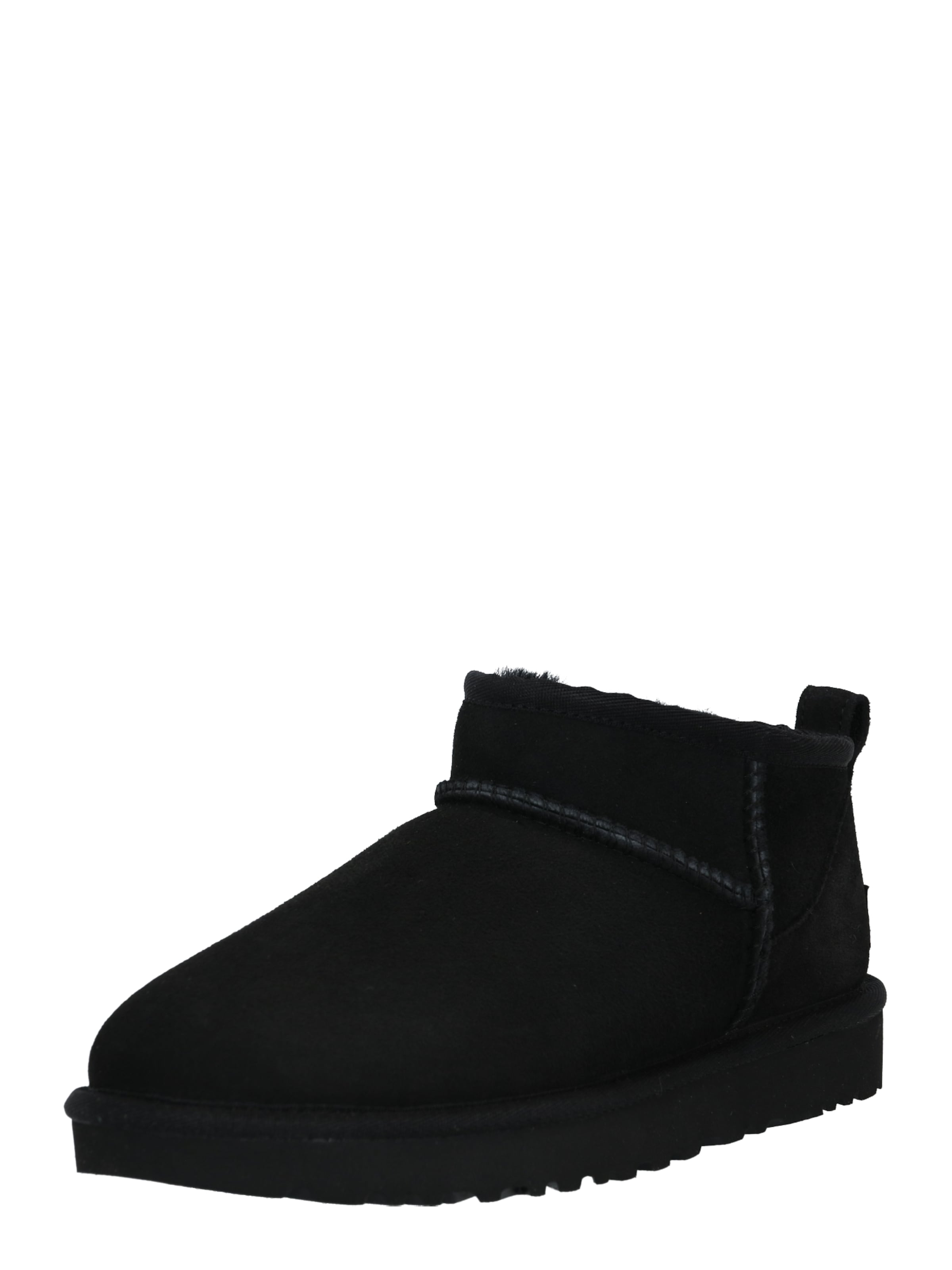 UGG Boots 'Classic Ultra Mini' in Black: front