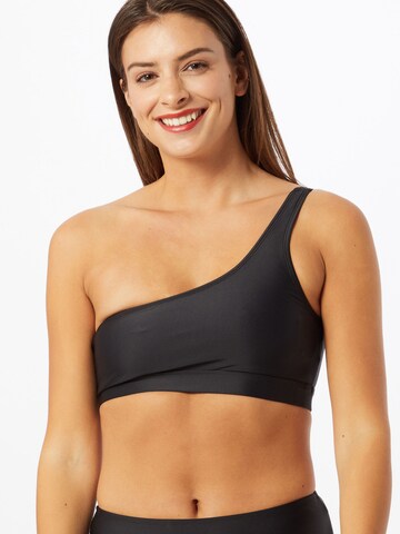 OW Collection Regular Bikinitop 'ST. Barts' in Zwart: voorkant