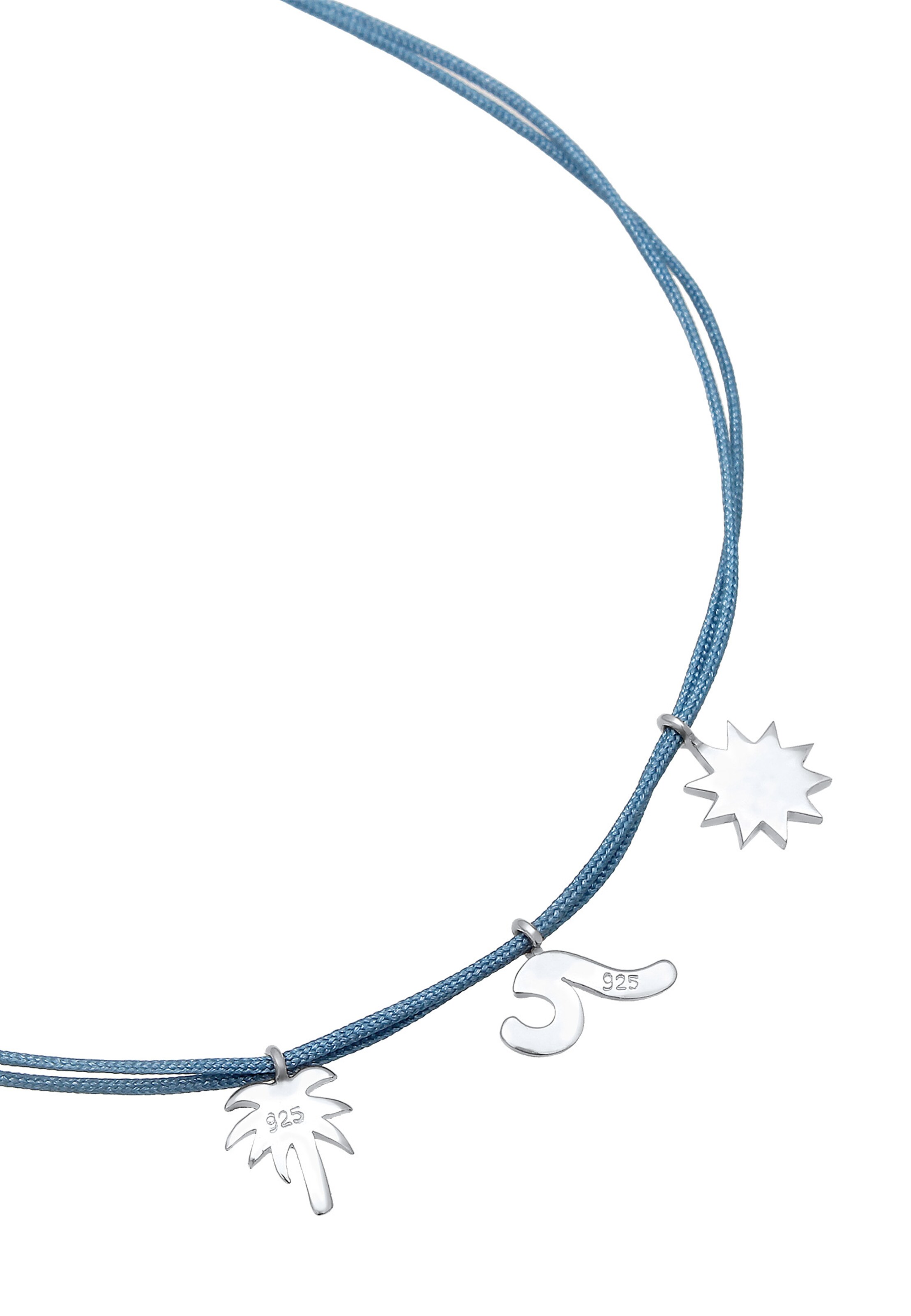 ELLI Fußschmuck in Silber