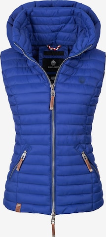 Gilet 'Shadaa' NAVAHOO en bleu : devant