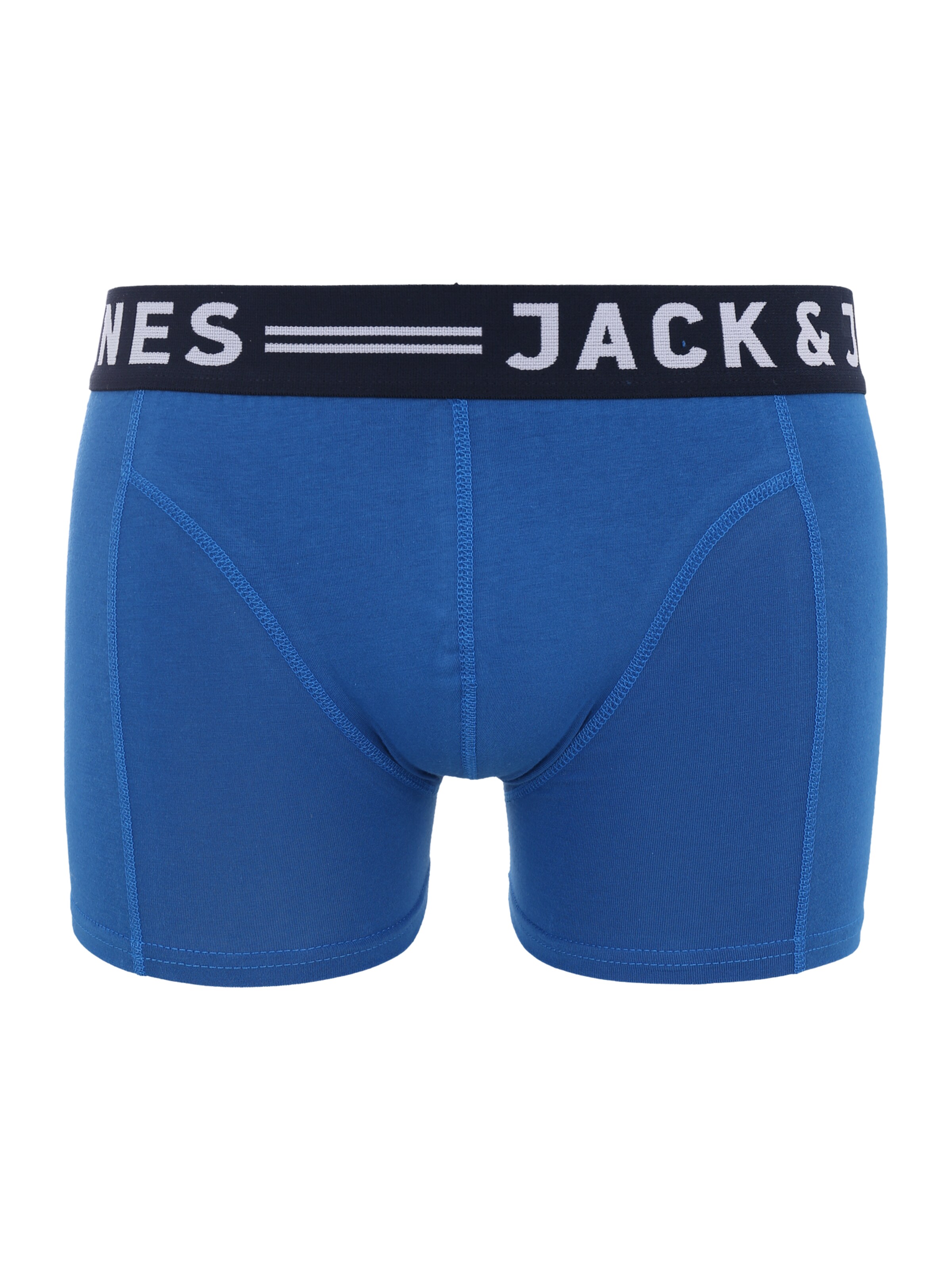JACK & JONES Боксерки 'Sense' в синьо: отпред
