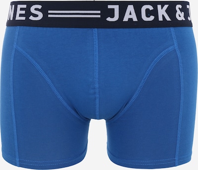 JACK & JONES Boxershorts 'Sense' in blau / schwarz / weiß, Produktansicht