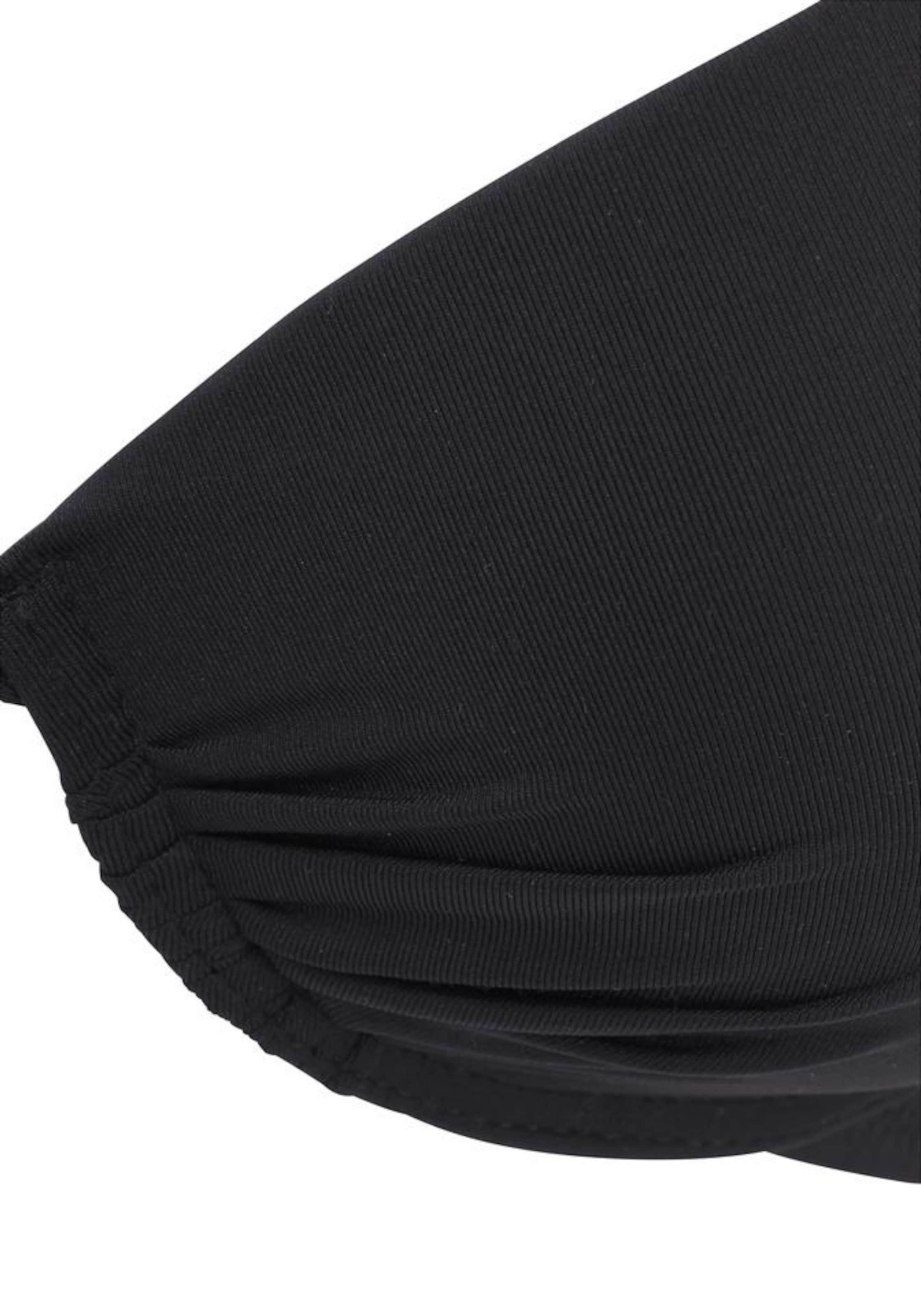 BUFFALO regular Bikinioverdel 'Happy' i sort