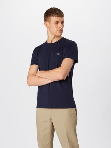 GANT T-Shirt in Blau: Vorderseite