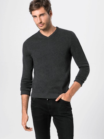 JACK & JONES Trui in Grijs: voorkant