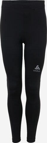 ODLO Skinny Sporthose 'Bottom long SLIQ' in Schwarz: predná strana