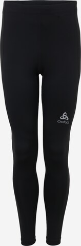Skinny Pantalon de sport 'Bottom long SLIQ' ODLO en noir : devant