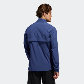 ADIDAS SPORTSWEAR Athletic Jacket 'Rise Up N Run' in Blue