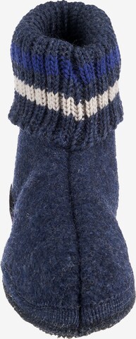 HAFLINGER Slippers 'Paul' in Blue