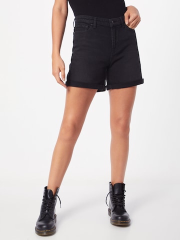 7 for all mankind Loosefit Shorts 'Boy' in Schwarz: predná strana