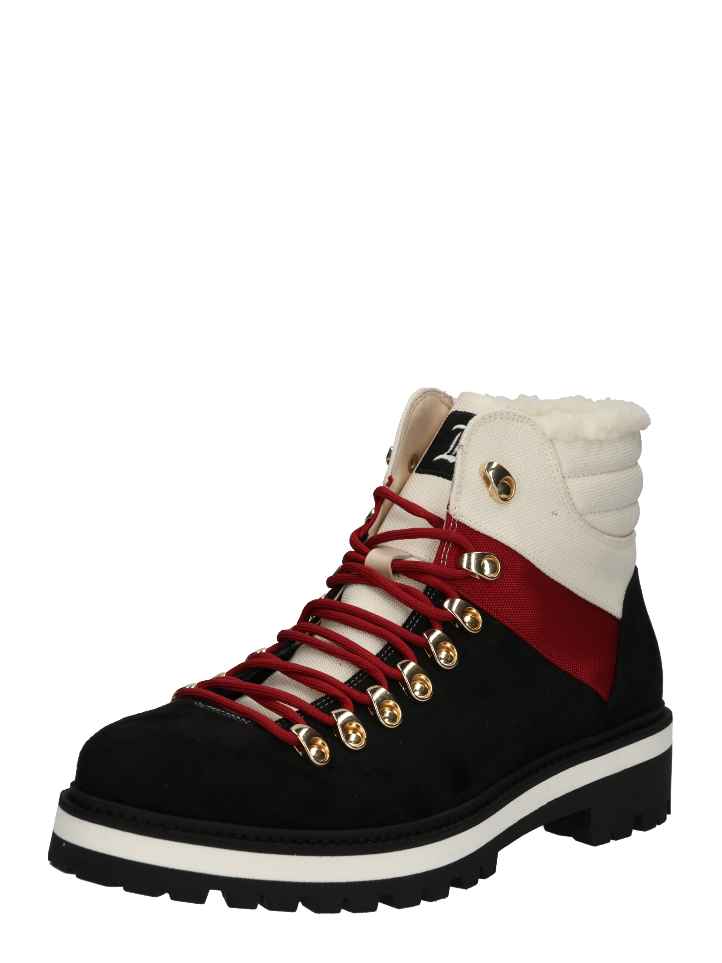 TOMMY HILFIGER Boots 'LEWIS HAMILTON EXPEDITION TRAIL BOOT' in beige