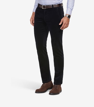 Meyer Hosen Regular Chino Pants 'Bonn' in Blue: front