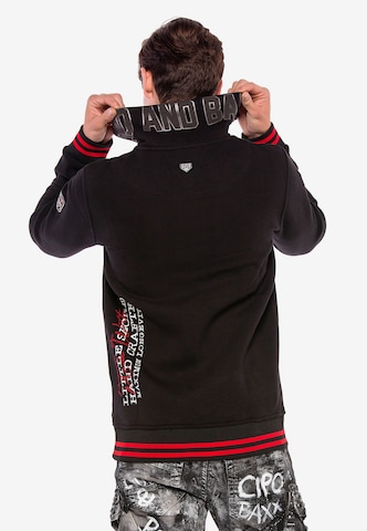 CIPO & BAXX Sweatshirt 'Revolution' in Zwart