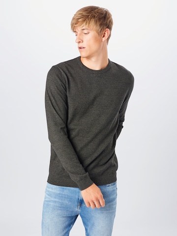 JACK & JONES Sweater in Green: front