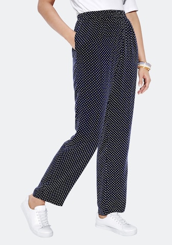 Anna Aura Loose fit Pants in Blue: front