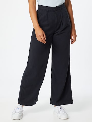 LEVI'S ® Wide Leg Hose 'Pleated Wide Leg Trouser' in Schwarz: predná strana