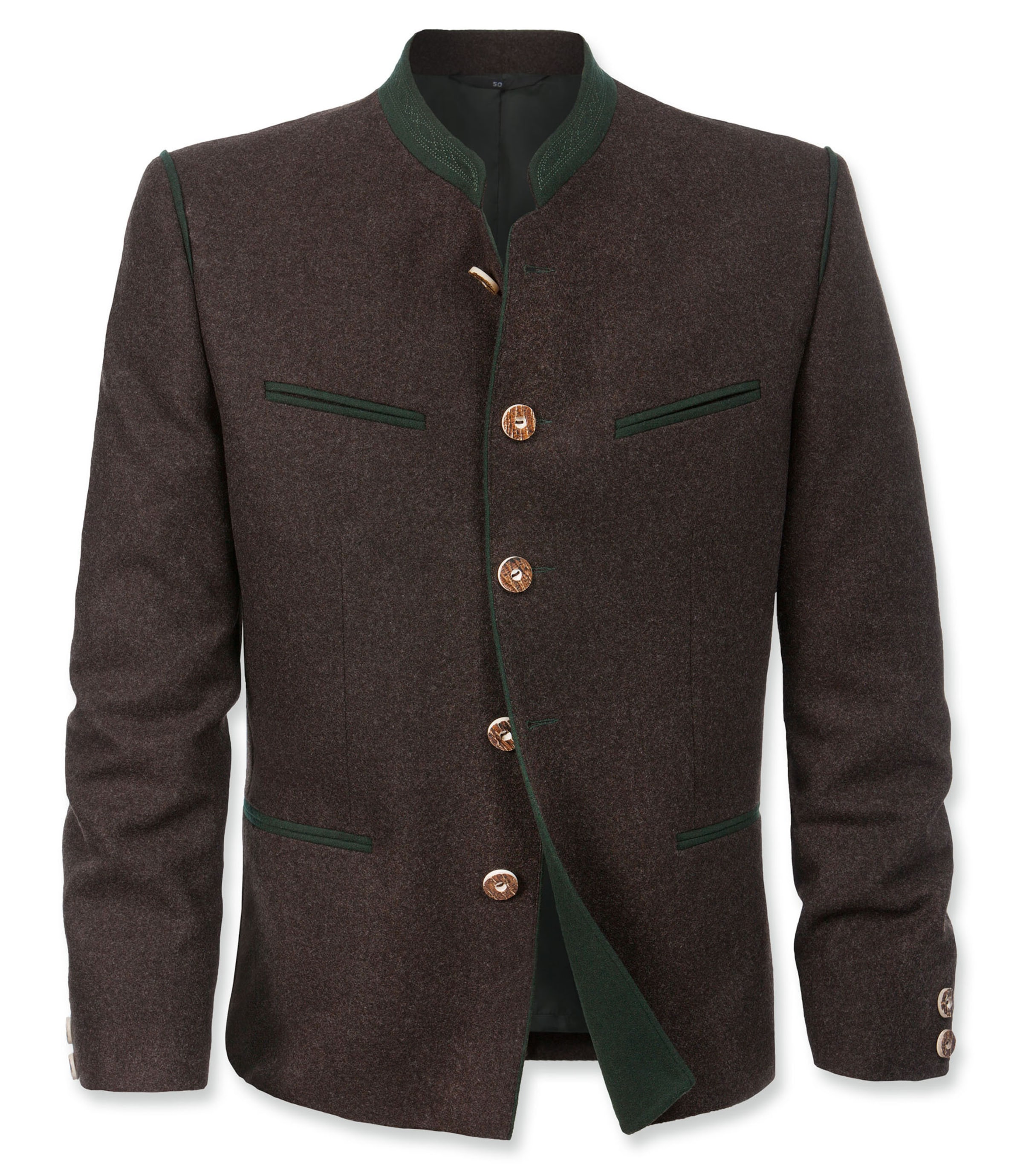 STOCKERPOINT Jacke 'Stachus' in Braun: Vorderseite