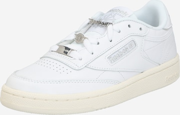 Sneaker low 'Club C 85' de la Reebok pe alb: față