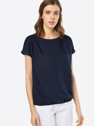 TOM TAILOR Blouse in Blauw: voorkant