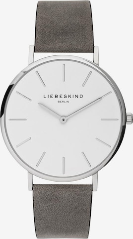 Liebeskind Berlin Analoog horloge in Grijs: voorkant