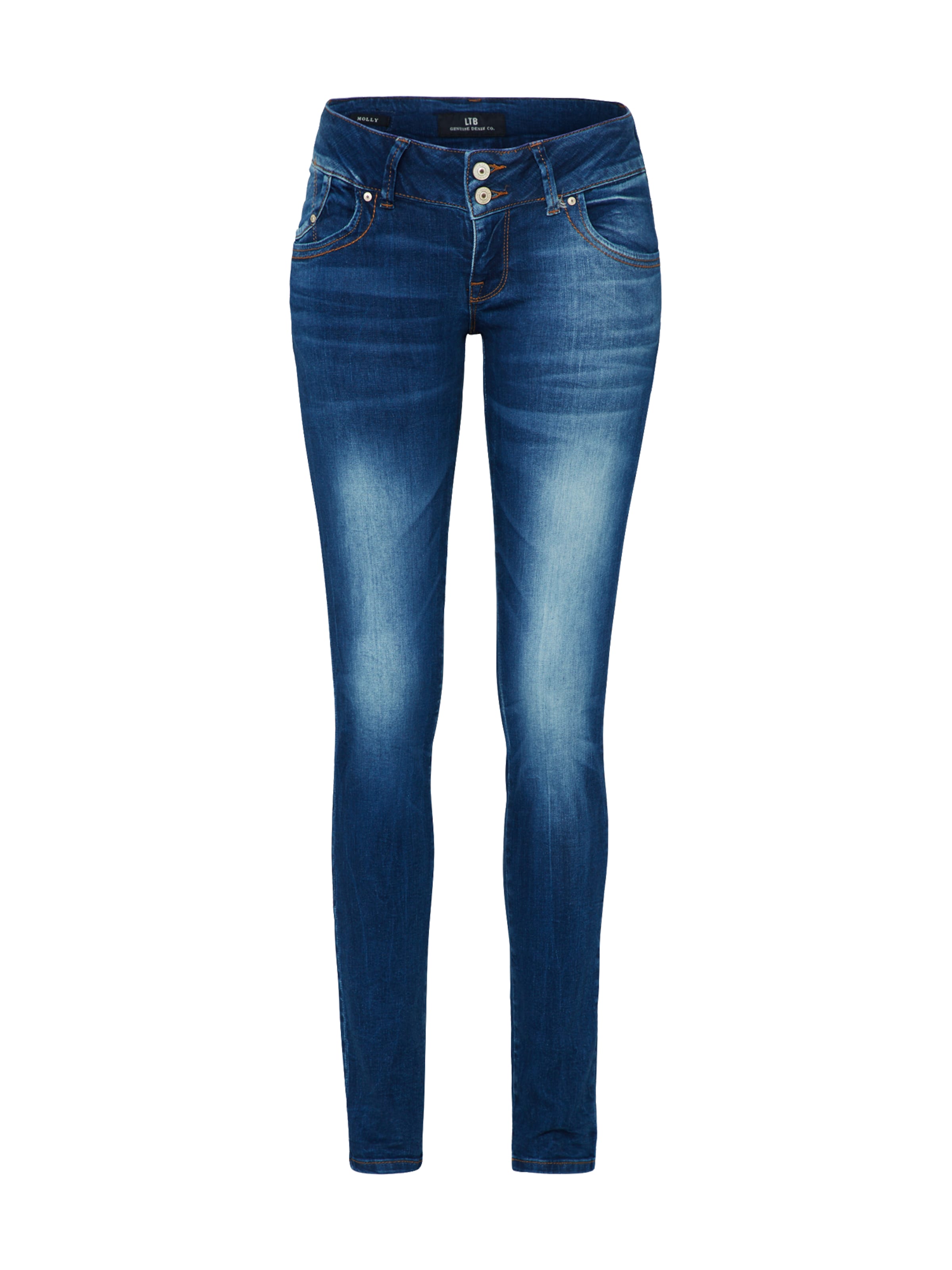 LTB Skinny Jeans &#x27;Molly&#x27; i blå: forside