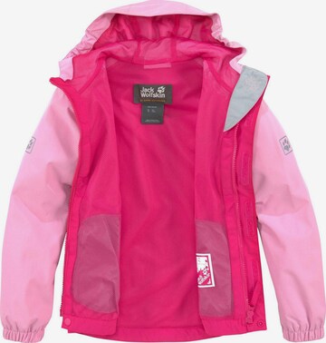 JACK WOLFSKIN Regular fit Outdoorjas 'Tucan' in Roze